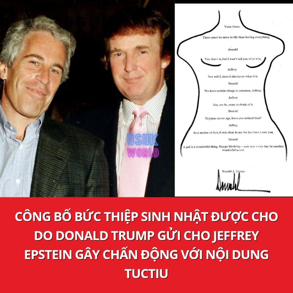 Bức thiệp sinh nhật gây tranh cãi của Trump và Epstein 2 1757426683 852 546198454 798641452688725 6163375348332002994 n