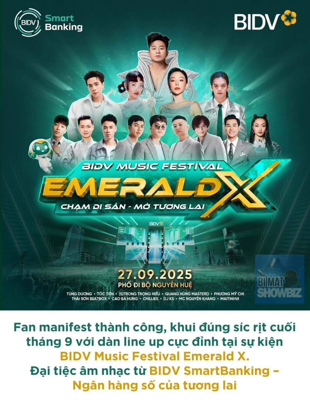 Đại nhạc hội BIDV Music Festival - Emerald X sắp diễn ra! 2 545902203 1215521050613513 7119737919485257906 n