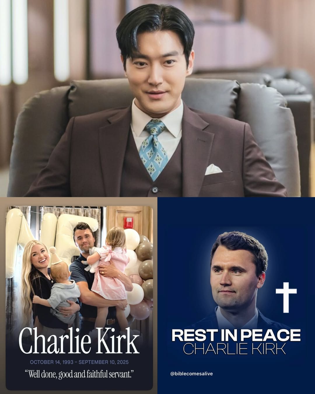 Choi Siwon Gây Chấn Động Với Bài Đăng Tưởng Nhớ Charlie Kirk 2 545930358 774450171991961 438663652687972306 n