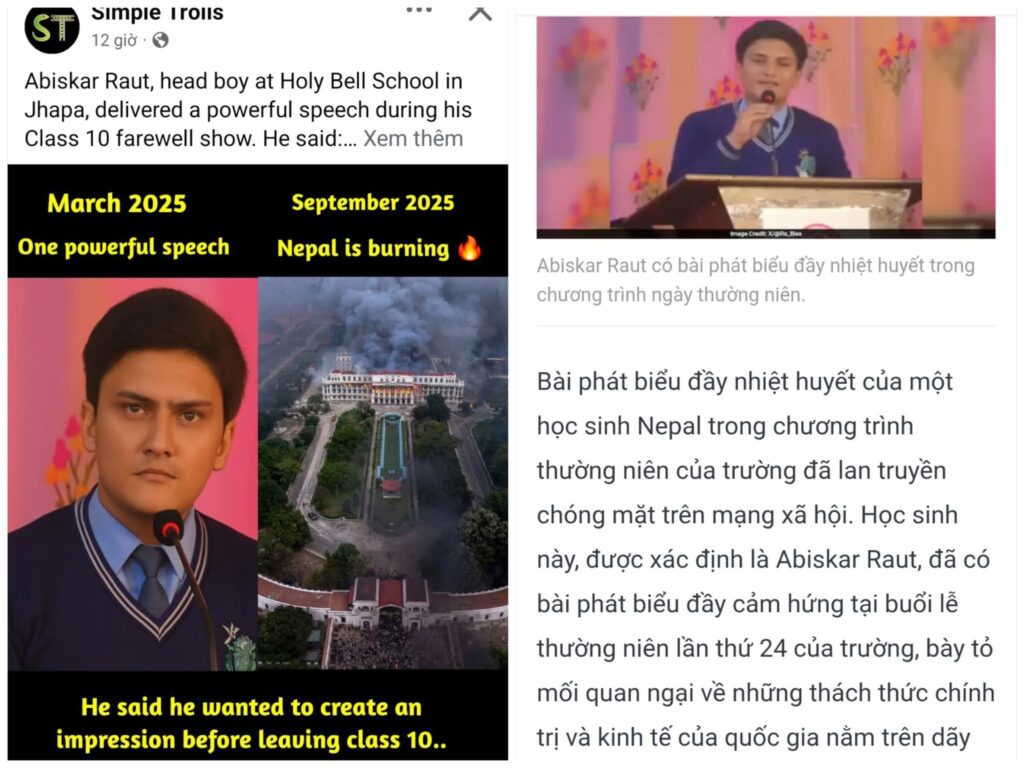 Bão Lửa Tại Nepal: Thanh Niên Kêu Gọi Đấu Tranh Chính Trị 2 546224360 1211615761008412 3460679954144986778 n