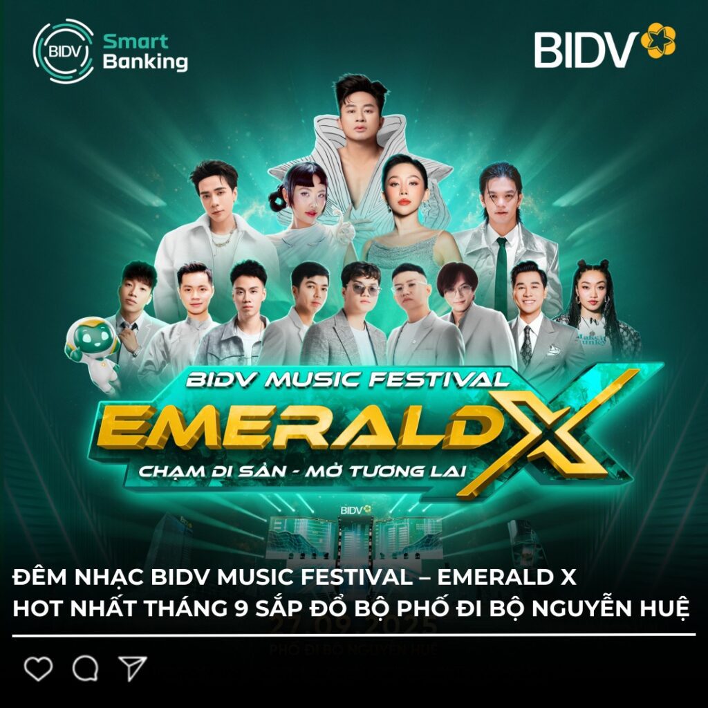 Sẵn sàng cho BIDV Music Festival - Đêm nhạc hoành tráng tháng 9! 2 546243247 1194760892675815 2534169872483155627 n