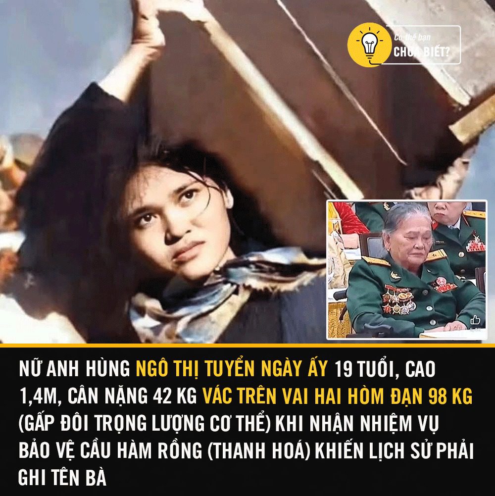 Ngô Thị Tuyển: Nữ Anh Hùng Đã Khiến Lịch Sử Khắc Ghi 2 547275100 1354453413016217 7441237870830153729 n