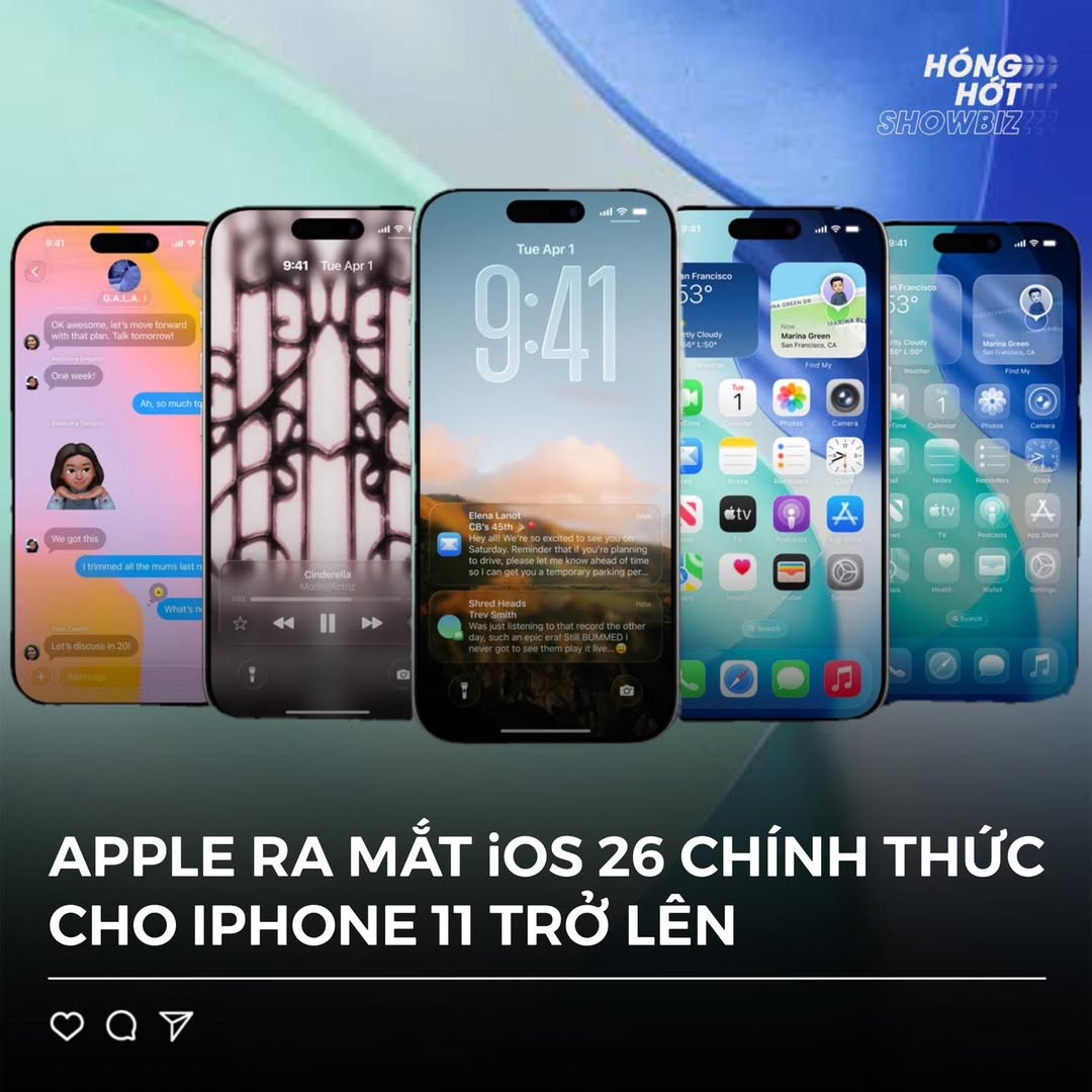 Apple ra mắt iOS 26: Cập nhật lớn với nhiều tính năng mới 2 547420973 1198291108989460 4347690271812671246 n
