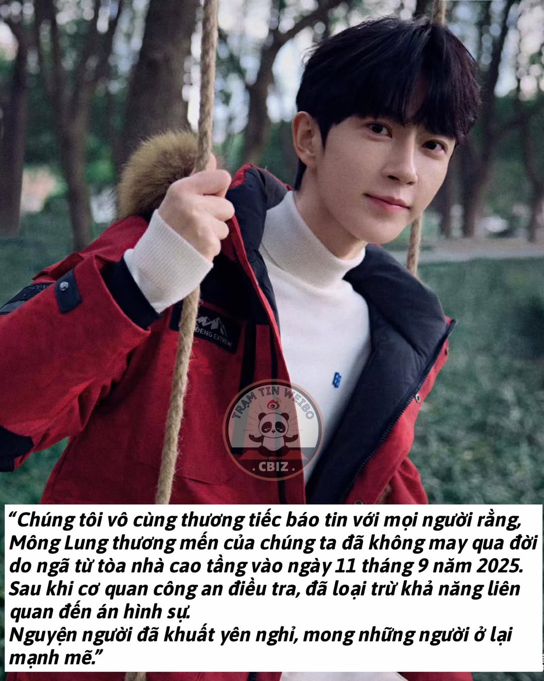 Tin buồn: Nam diễn viên Mông Lung qua đời ở tuổi 37 2 547564422 122285097194031198 3600742736069284713 n