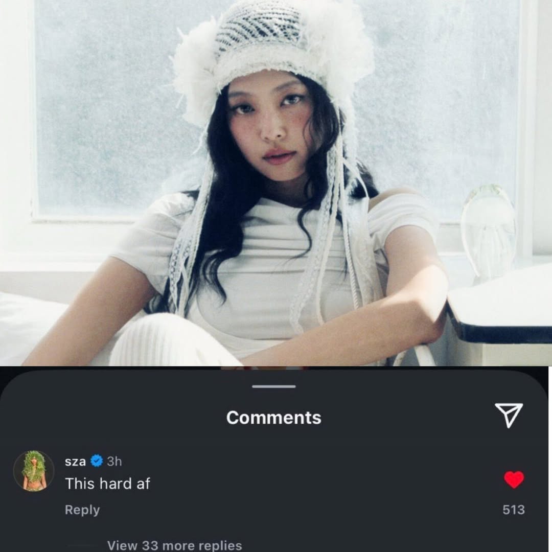 SZA khen ngợi 'Seoul City' của Jennie, fan mong chờ collab 2 548268810 779156078188037 1566746126212494027 n