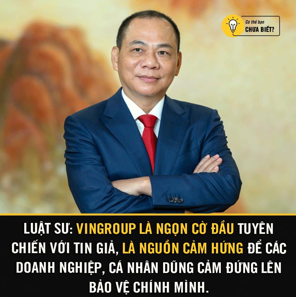 Vingroup Tiên Phong Chống Tin Giả: Luật Sư Đưa Ra Quan Điểm 2 548304699 1356206416174250 6512943079458735143 n