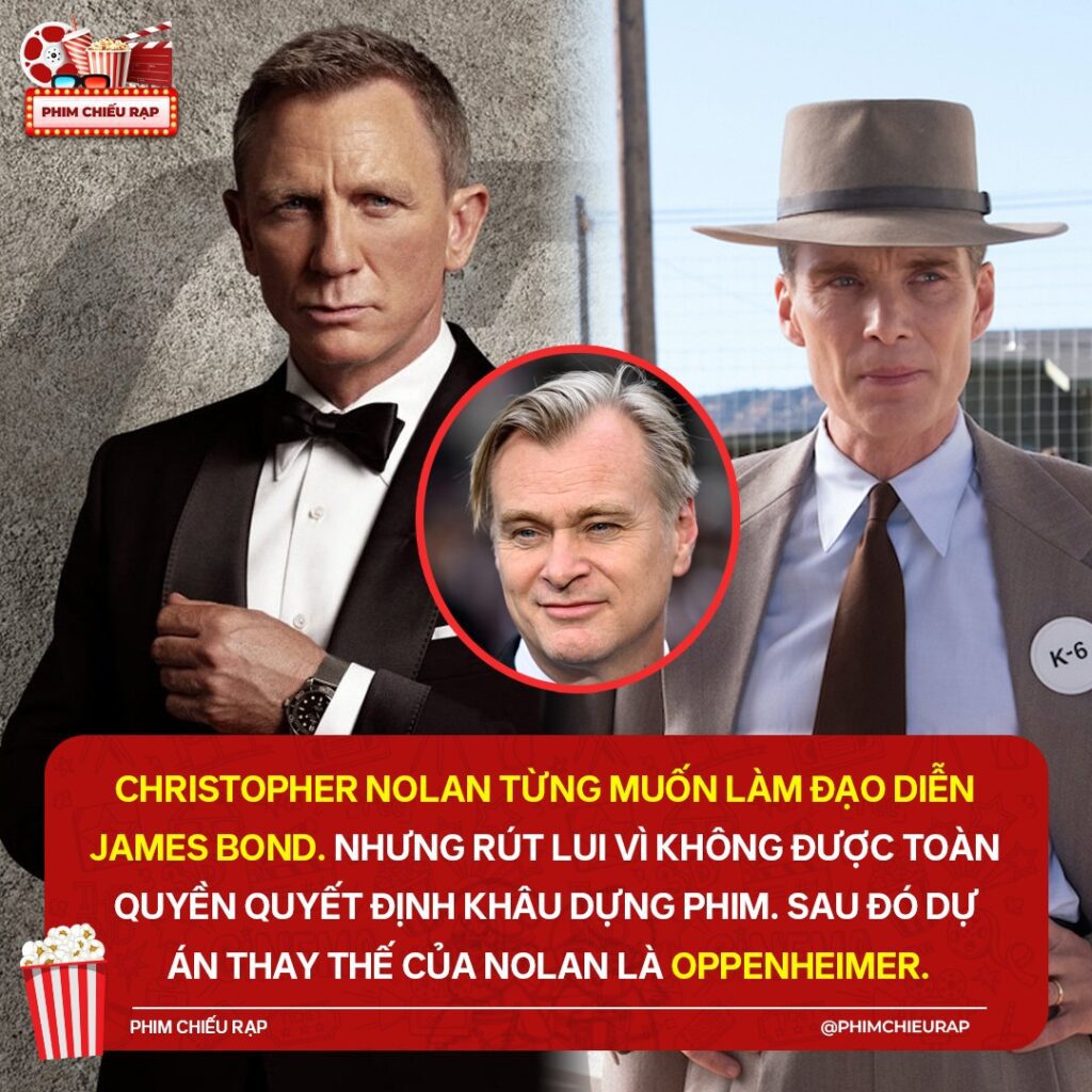 Christopher Nolan từ chối làm phim James Bond để ra mắt Oppenheimer 2 548321016 766092036275934 1192532428571494016 n