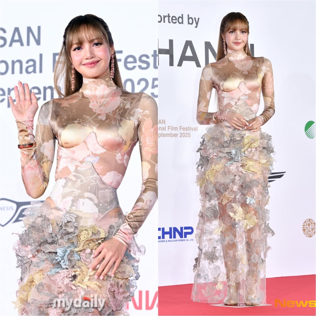 Black Pink Lisa tỏa sáng trên thảm đỏ Liên hoan phim Busan 2 548712057 779977488105896 8930088550317654618 n