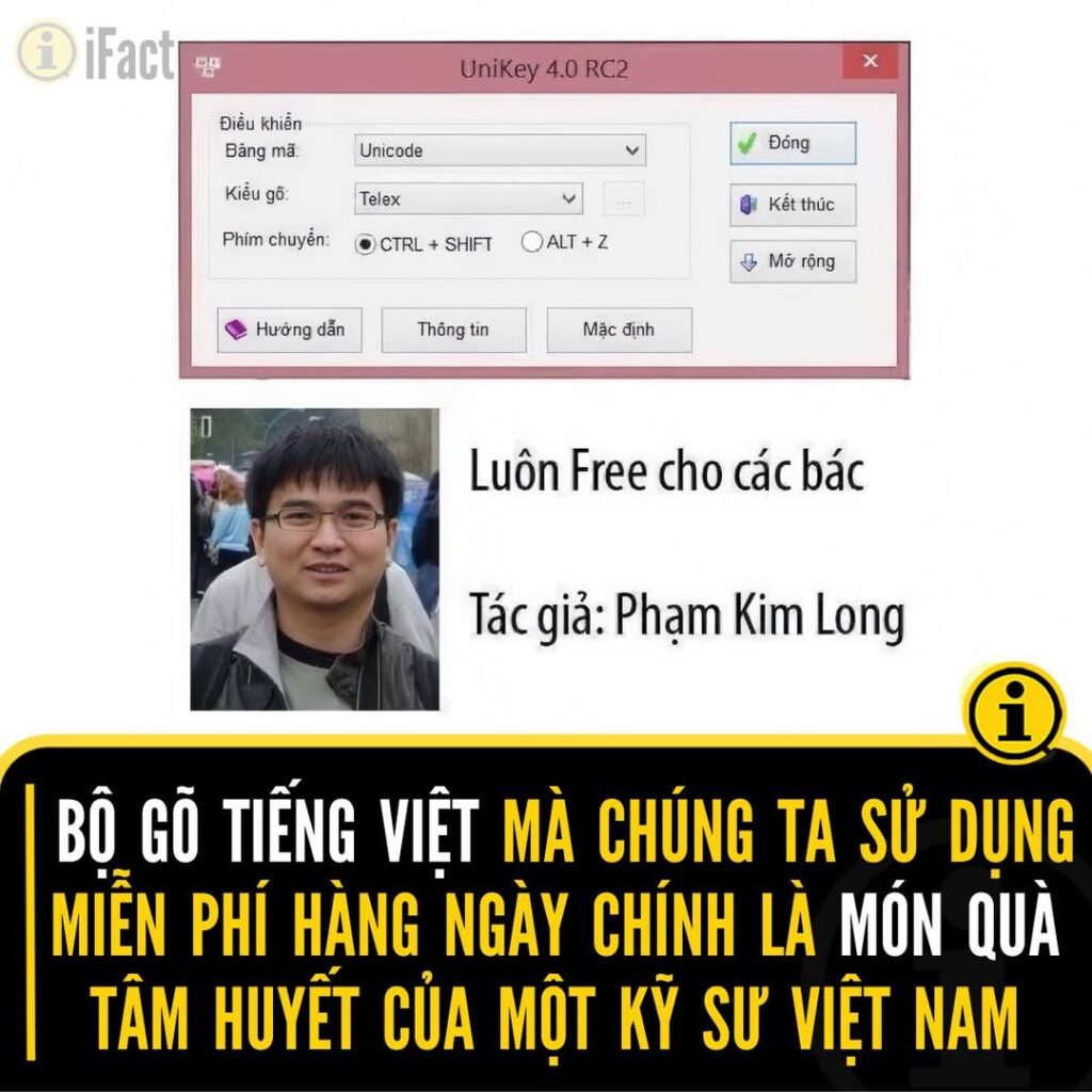 Unikey: Di sản vô giá của người sáng lập Phạm Kim Long 2 549693776 1218395106992977 5351133221575397632 n