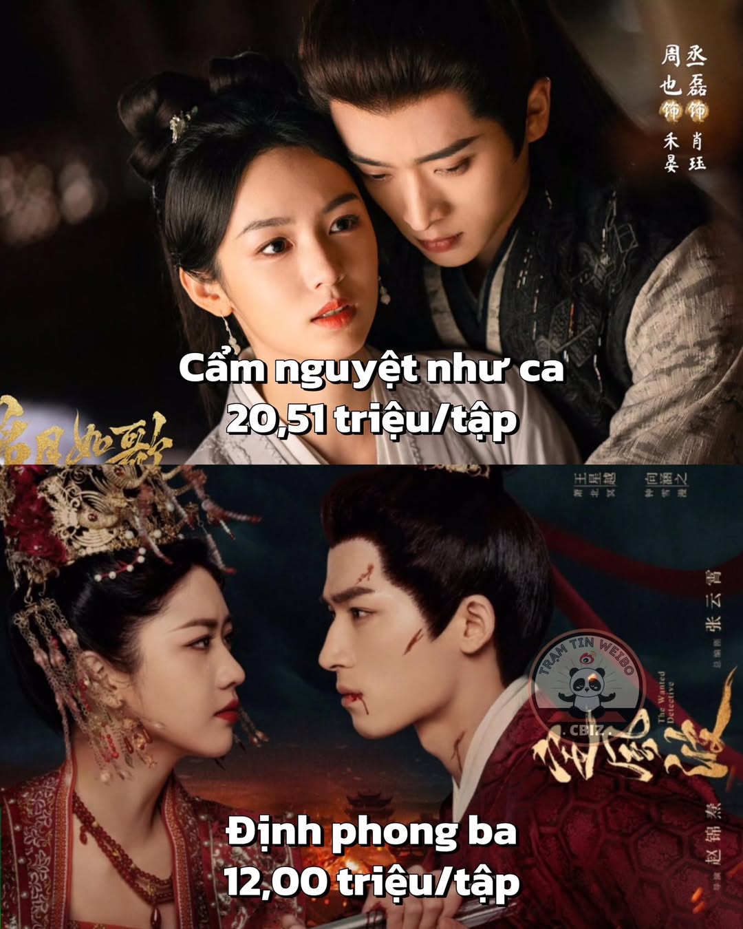 Cẩm Nguyệt Như Ca và Định Phong Ba: Kỳ Phát Sóng Ấn Tượng 2 550454978 122286434498031198 8720270094518960705 n