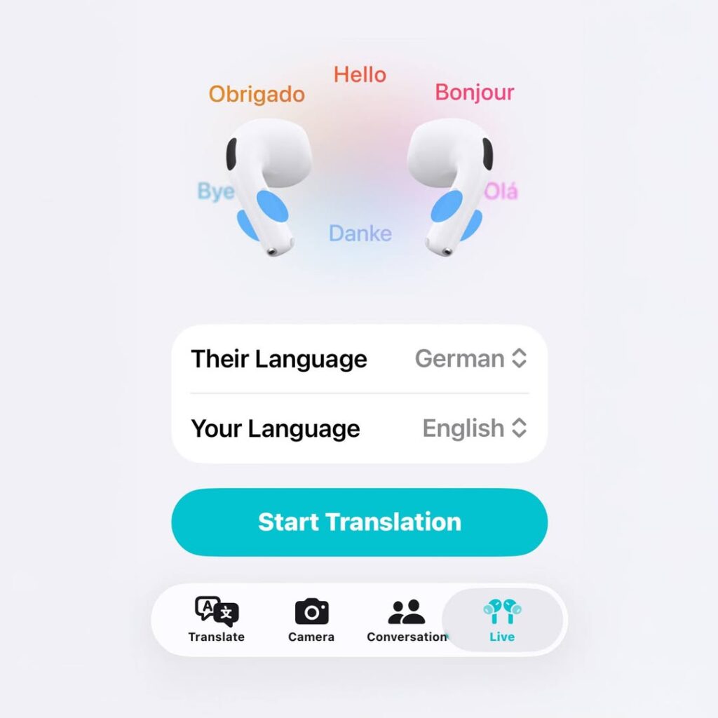 AirPods Cập Nhật Tính Năng Dịch Thời Gian Thực Ấn Tượng 2 550520955 1379609300398273 2772056277350654661 n