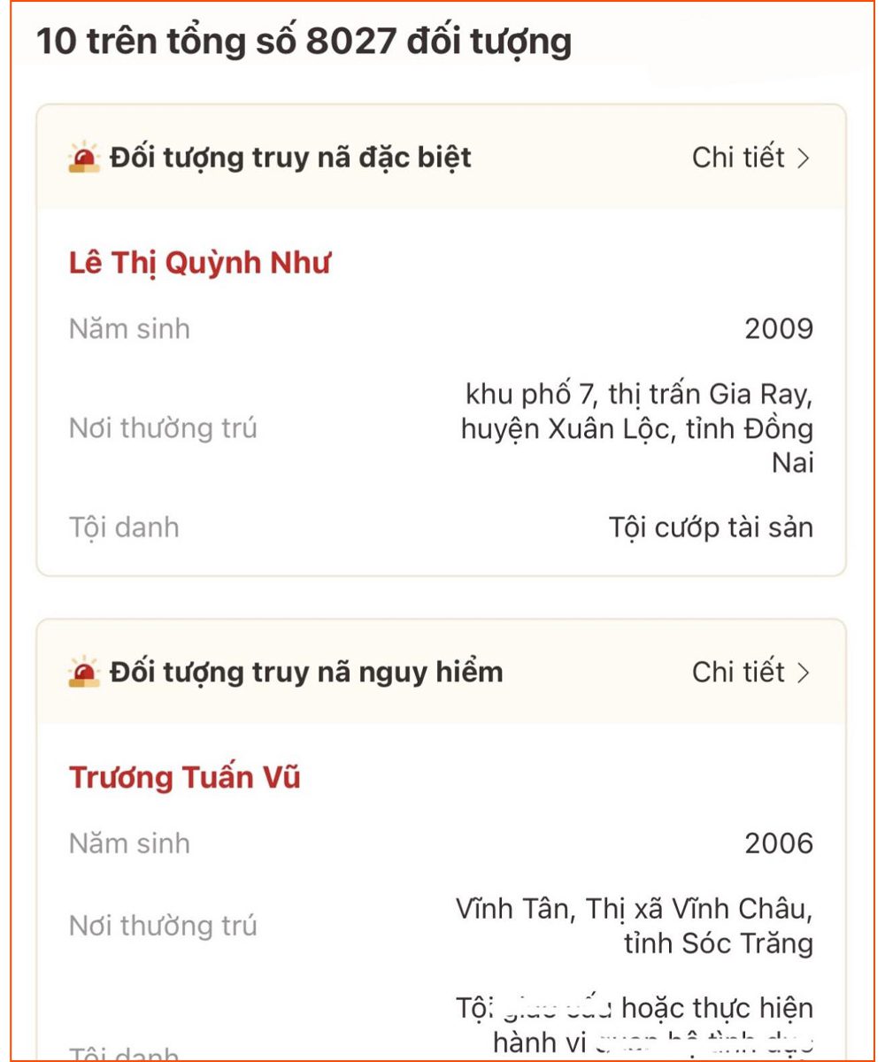Hơn 8000 đối tượng bị truy nã trên VNEID, bạn đã biết chưa? 2 550662790 1242123414626901 6502880165202507456 n