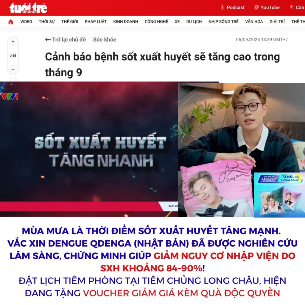Tiêm chủng Long Châu: Vừa phòng sốt xuất huyết, vừa nhận quà tặng 2 550741361 1364061122055446 4983062099523445704 n