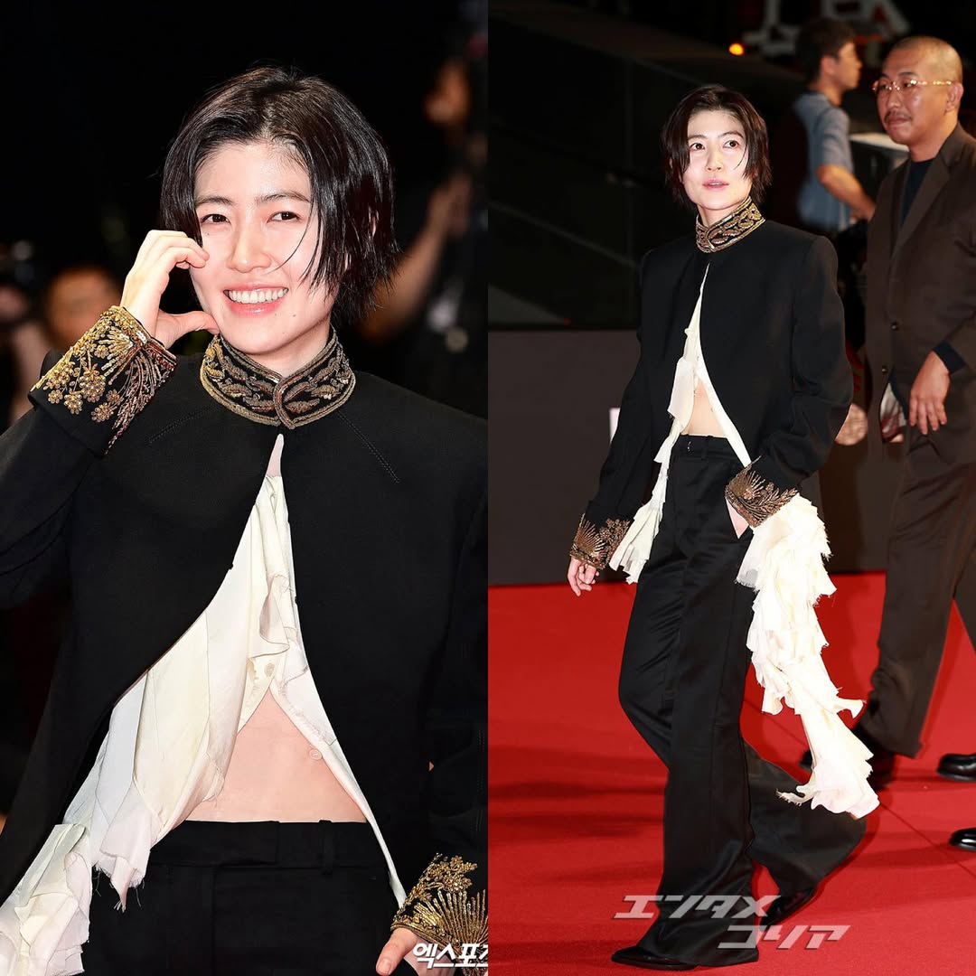 Shim Eun Kyung gây ấn tượng với phong cách 'hoàng tử' tại LHP Busan 2 550820987 1094338652783334 4152936111415813441 n