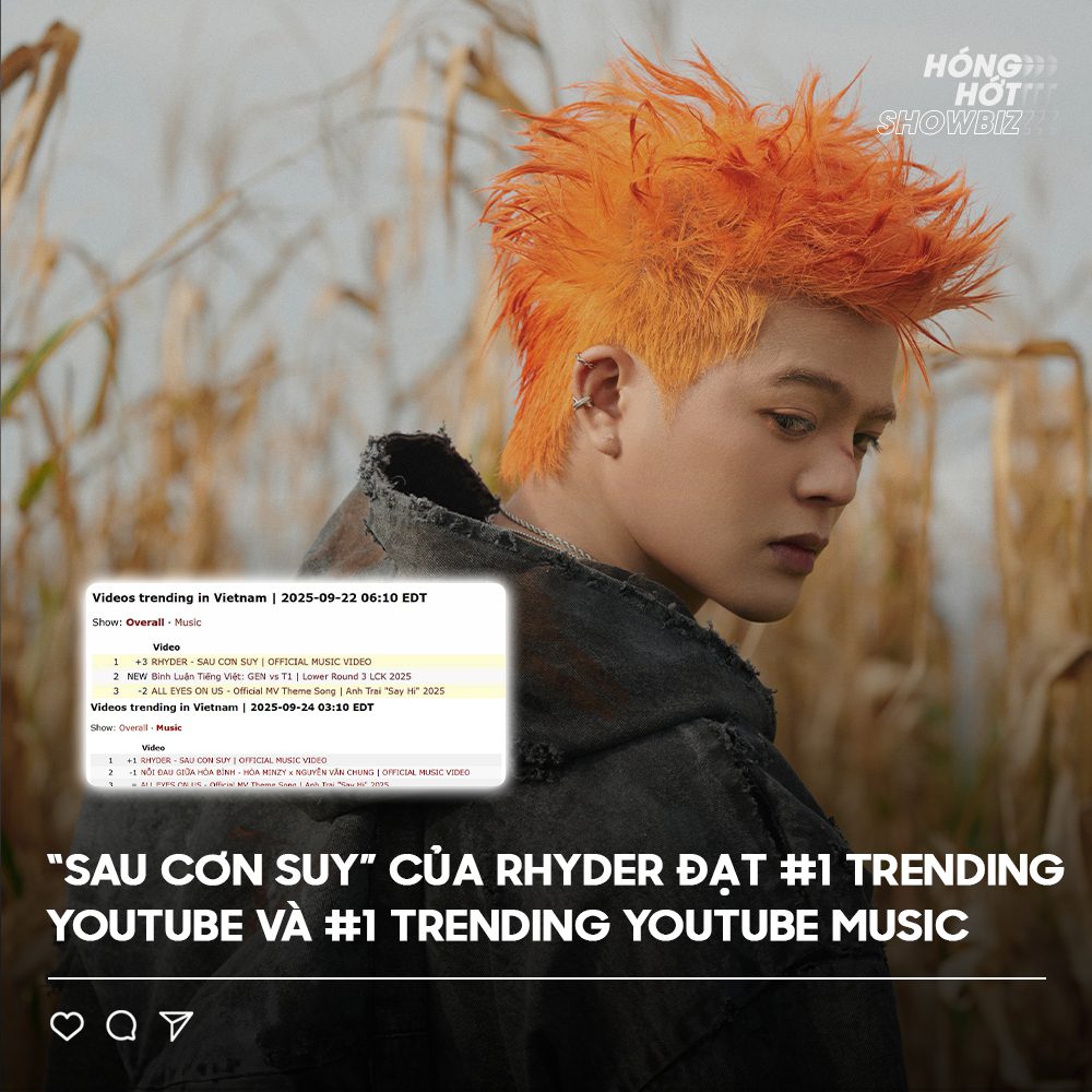 RHYDER ra mắt MV 'Sau Cơn Suy', lập kỷ lục trên YouTube 2 552385069 1205711754914062 8834355676587094380 n