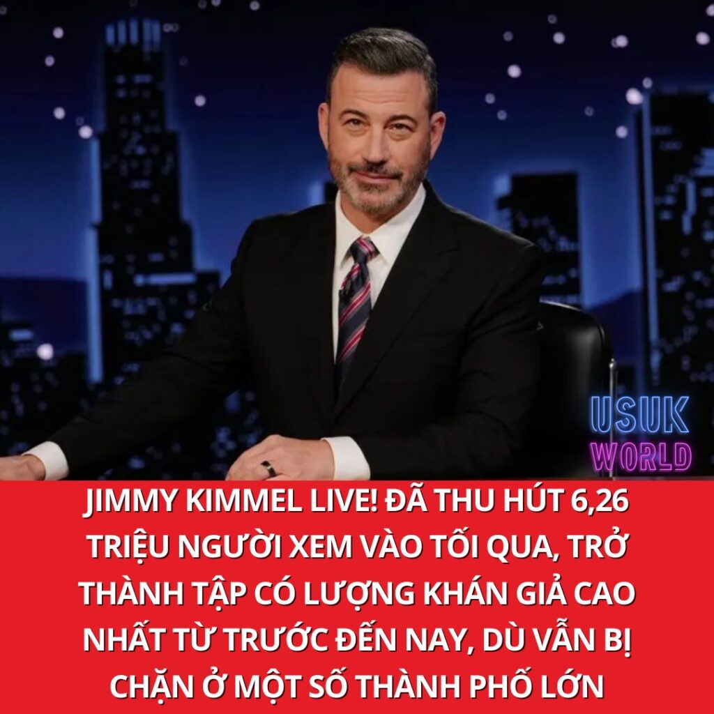 Jimmy Kimmel Live! Lập Kỷ Lục 6,26 Triệu Người Xem 2 552697832 1412632620862868 2473477823175336510 n