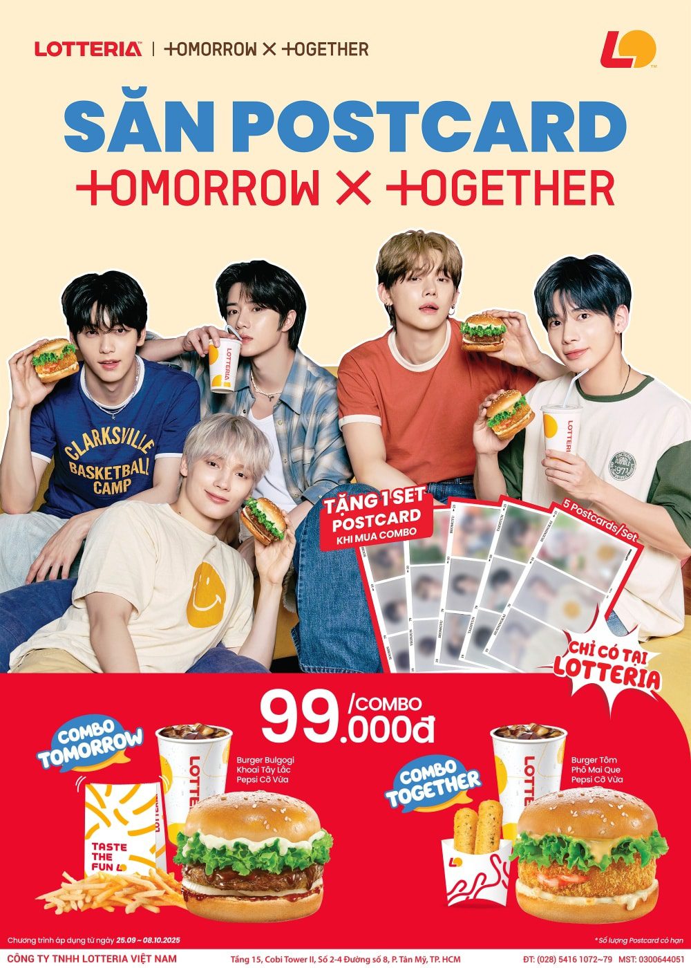 Săn ngay postcard TOMORROW X TOGETHER tại Lotteria! 2 552938228 1112199624354363 939065553239940545 n