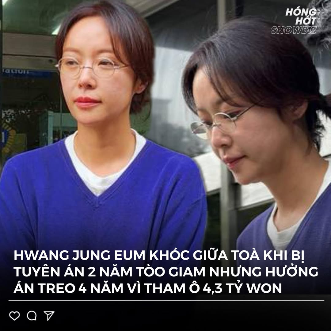 Nữ diễn viên Hwang Jung-eum bị tuyên án 2 năm tù giam nhưng hưởng án treo 2 553086042 1206438561508048 1966086996641334853 n
