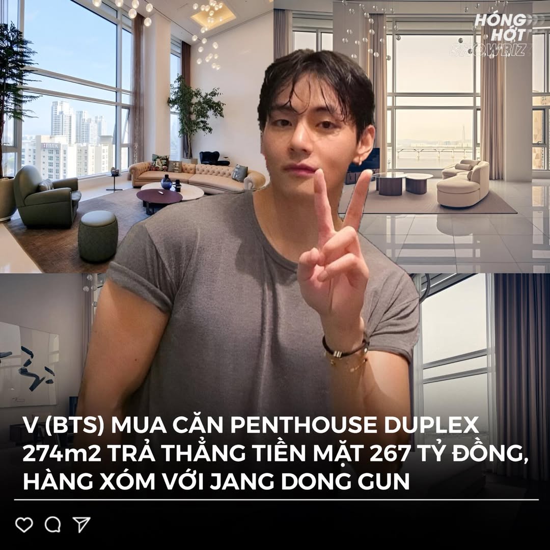 V mua căn hộ Penthouse 267 tỷ tại Seoul 2 553171309 1205909191560985 5949531116038063836 n