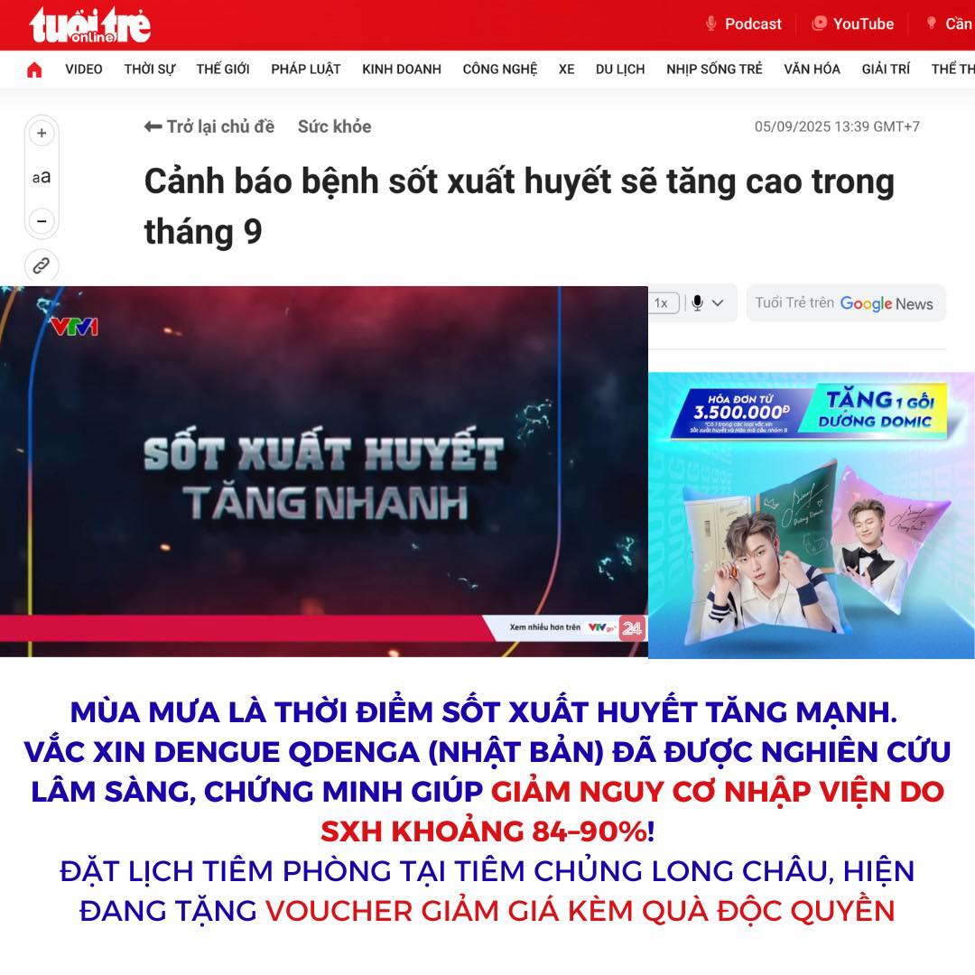 Tiêm vắc xin phòng sốt xuất huyết và nhận quà tặng hấp dẫn 2 553190917 1220475050118316 3205244198612484817 n