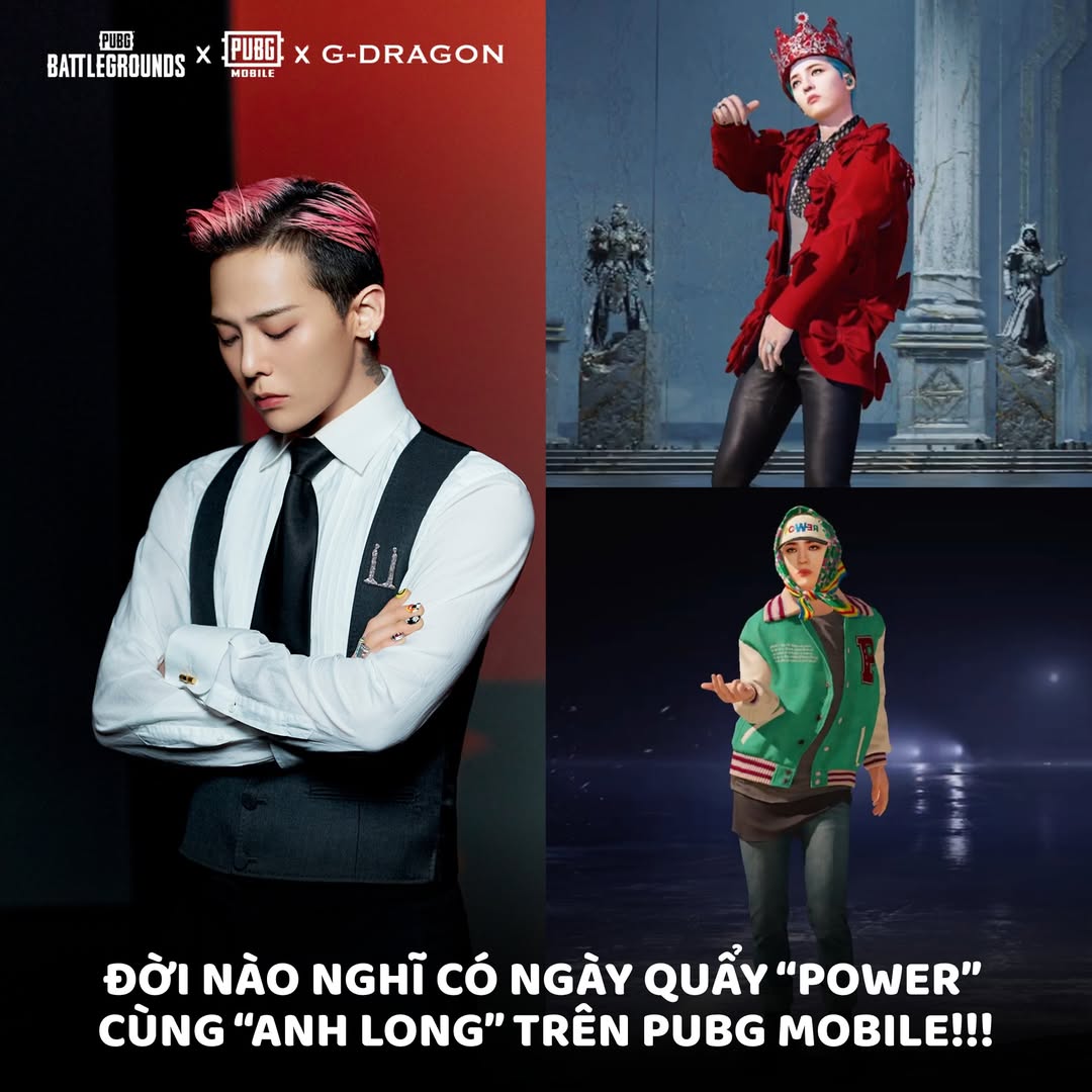 PUBG Mobile Hợp Tác Cùng G-DRAGON: Ngày Quẩy Thú Vị! 2 554160864 1324413529058790 3183943111351272515 n