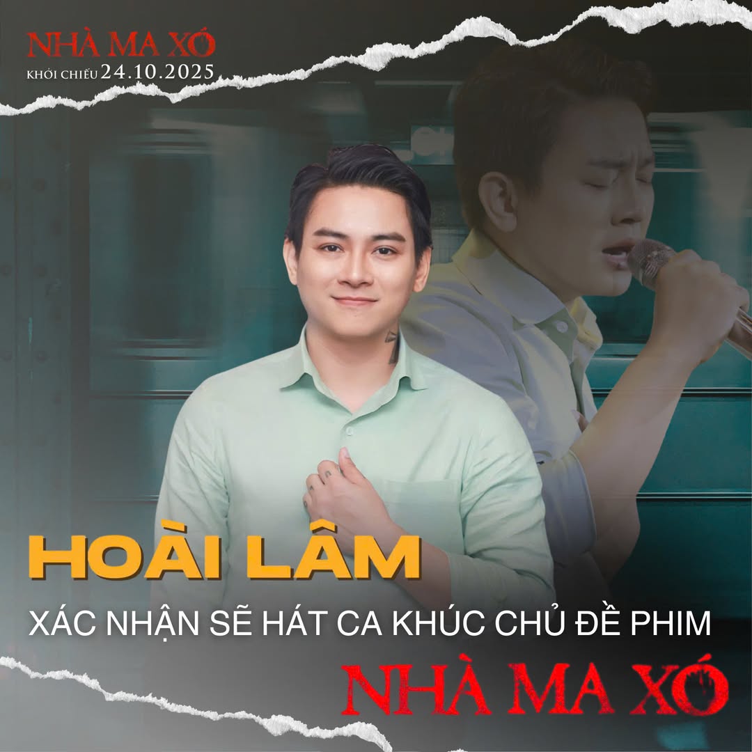 Hoài Lâm xác nhận hát OST cho phim NHÀ MA XÓ 2 554889187 1206292231522681 673383914313568209 n