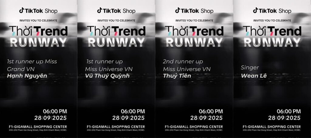 TikTok Shop Đưa Thời Trang Lên Runway Độc Đáo Ngày 28/09 2 555456398 1229625749203043 968174572981747334 n