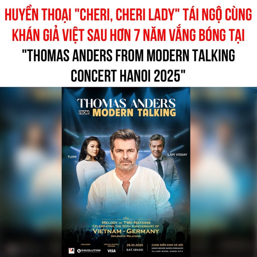 Thomas Anders Trở Lại Việt Nam: Đêm Nhạc Huyền Thoại Sắp Diễn Ra! 2 555722859 1109322581317940 7874890585036970125 n