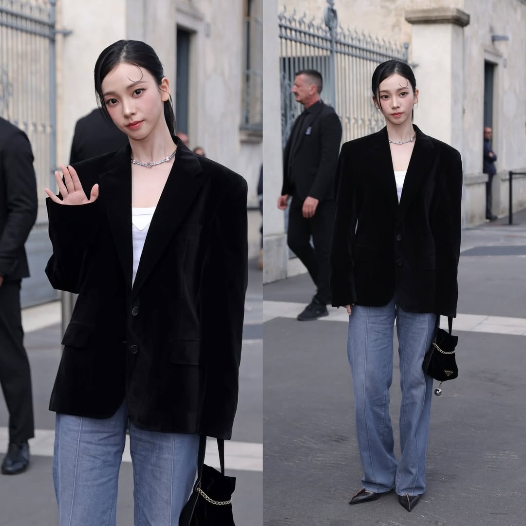 Karina Gây Tranh Cãi Với Outfit Tại Show Prada 2 555745570 786629094107402 3298415819955128929 n