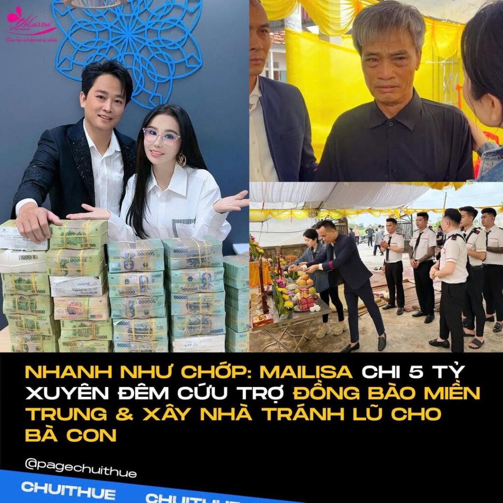 Mailisa hỗ trợ 5 tỷ đồng cứu trợ miền Trung sau bão 2 555895045 1139633161601212 7739481854522692318 n