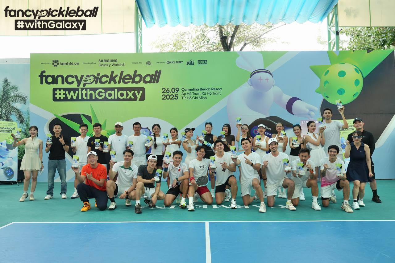 Ngày hội thể thao Fancy Pickleball bùng nổ tại Hồ Tràm 4 556080470 1109401471310051 9171305856745118939 n
