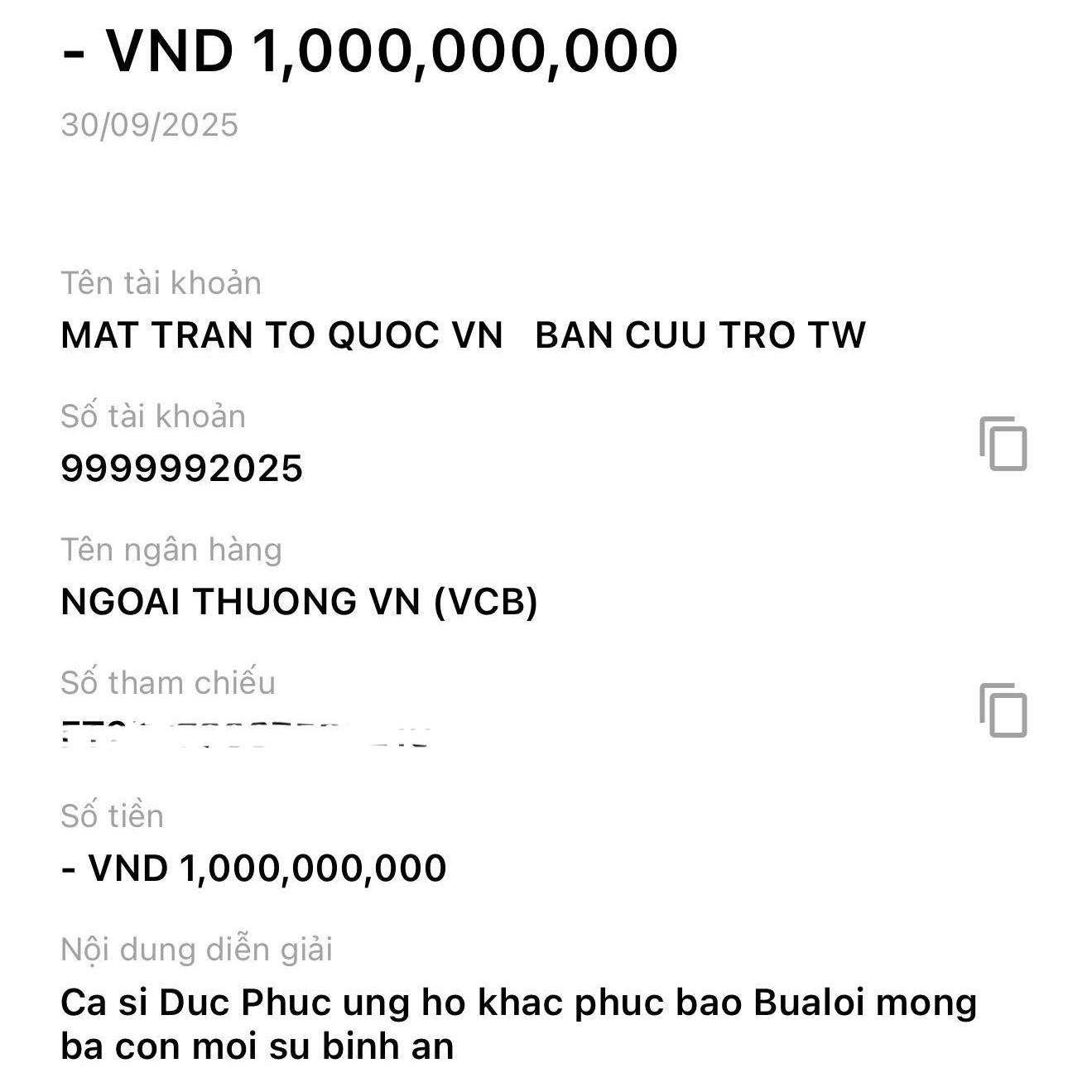 Đức Phúc ủng hộ đồng bào chịu ảnh hưởng bão Bualoi 3 556093232 1137620731795801 832018518720173900 n