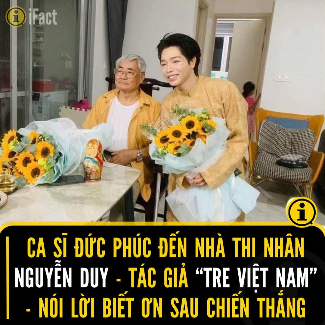 Đức Phúc bày tỏ lòng biết ơn với nhà thơ Nguyễn Duy 2 556411988 1227573549408466 6703699001595754622 n