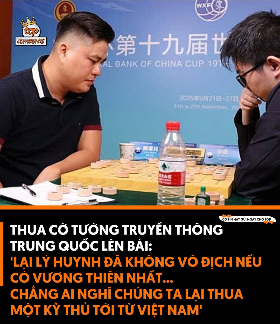 Truyền thông Trung Quốc chỉ trích tuyển thủ cờ tướng trẻ 2 556451306 1247981327374443 2300728897700320036 n