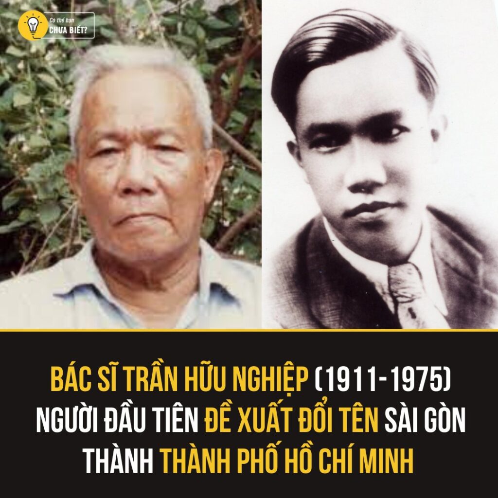 Bác sĩ Trần Hữu Nghiệp: Người khởi xướng tên gọi TPHCM 2 556856221 1370624408065784 595515907278239098 n