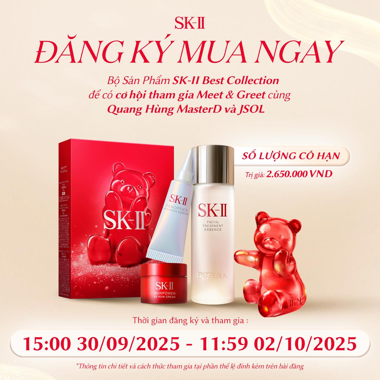 Cơ Hội Giao Lưu Cùng Quang Hùng MasterD & JSOL Tại SK-II 3 556881749 1231223965709888 6813597635067631402 n