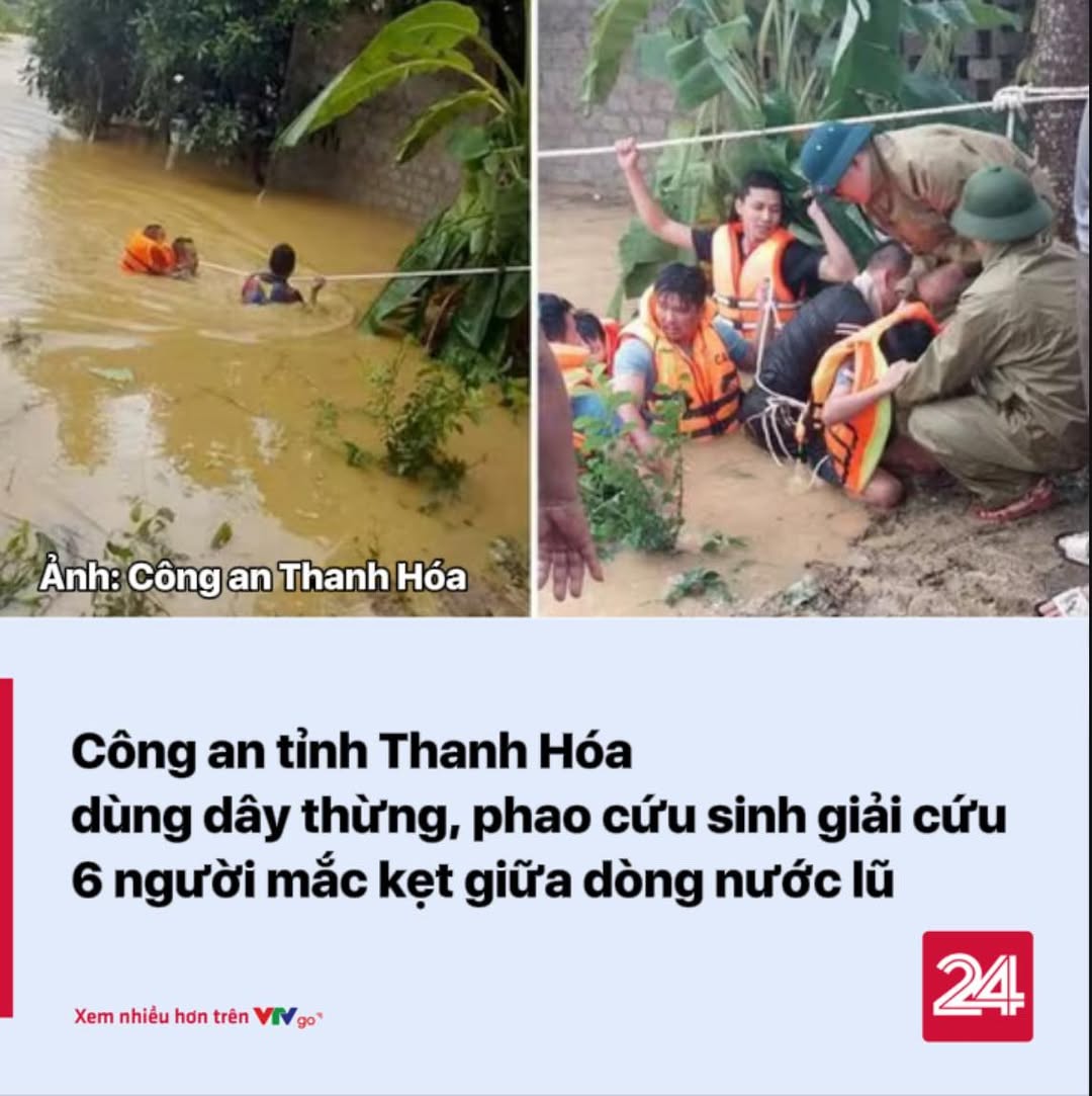 Giải cứu thành công gia đình 6 người giữa dòng lũ dữ 2 557252966 1128873982781805 8932093769157317426 n