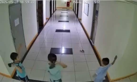 Trẻ nhỏ ném dép gây thiệt hại lớn cho chung cư 2 557615705 1138144435083418 4761619880970110967 n