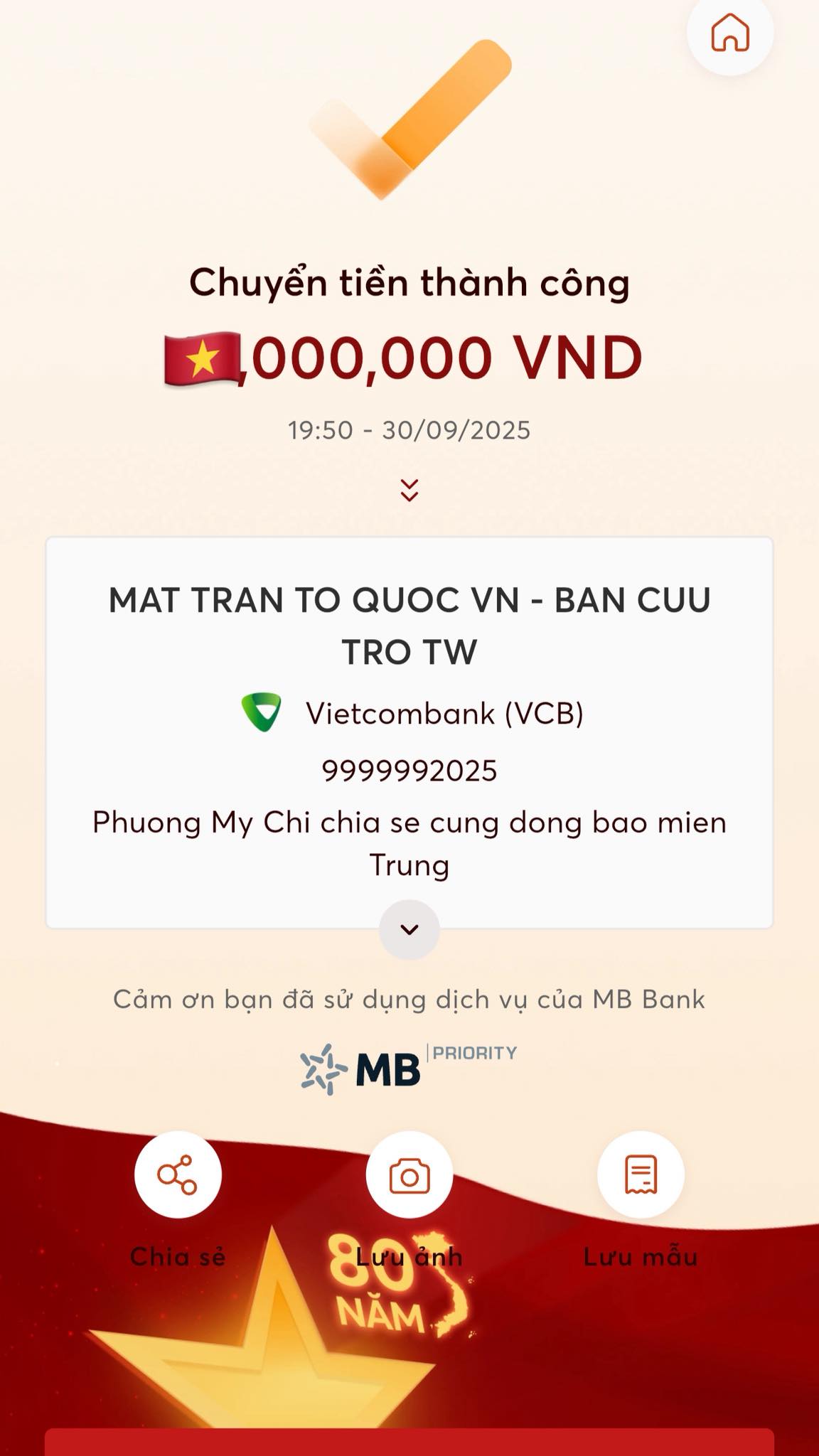 Phương Mỹ Chi chia sẻ ảnh hưởng bão Bualoi 4 558249155 1137724595118748 1957513354651716914 n