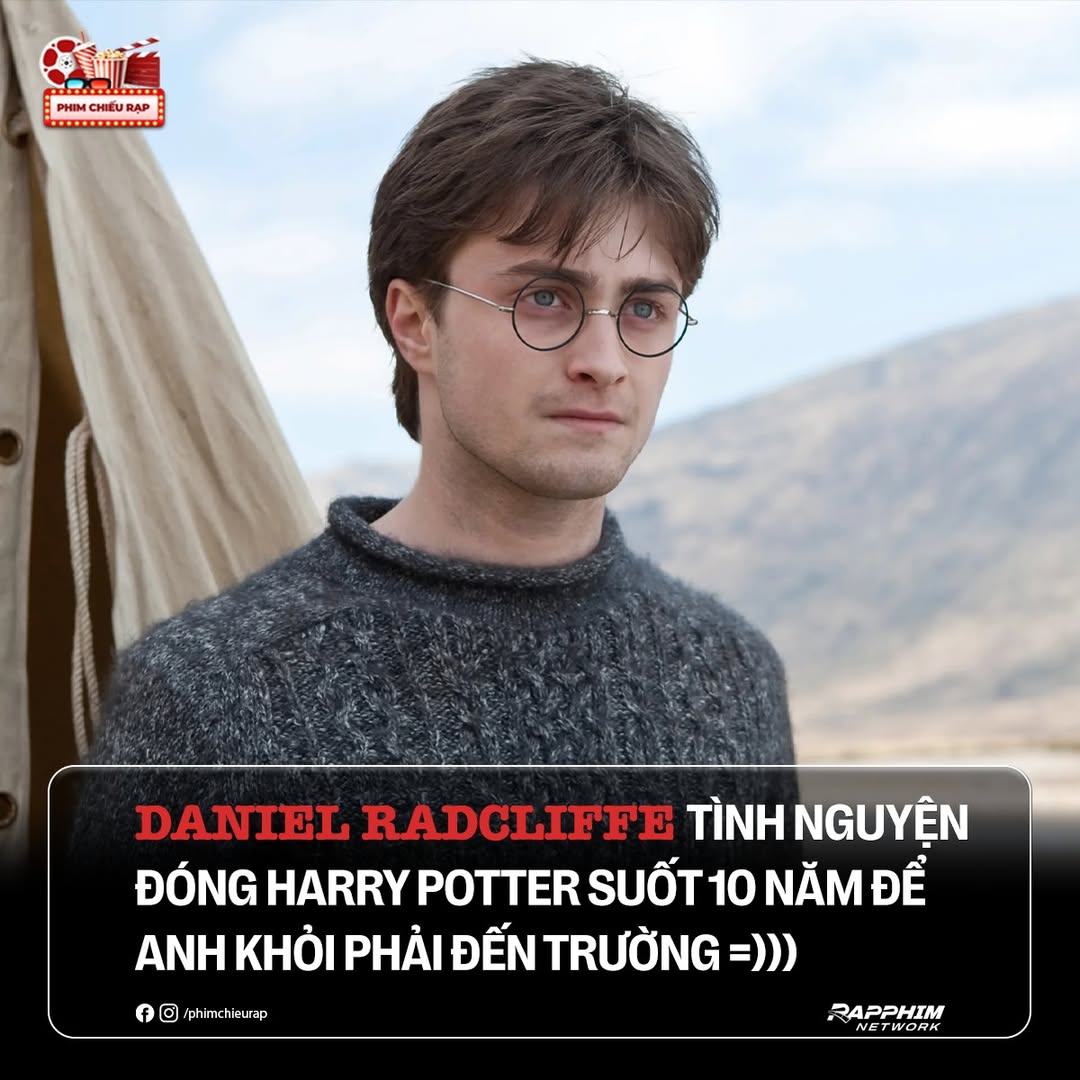 Daniel Radcliffe tiết lộ lý do hài hước khi đóng Harry Potter 2 556072457 783077431244061 9221633912707307649 n
