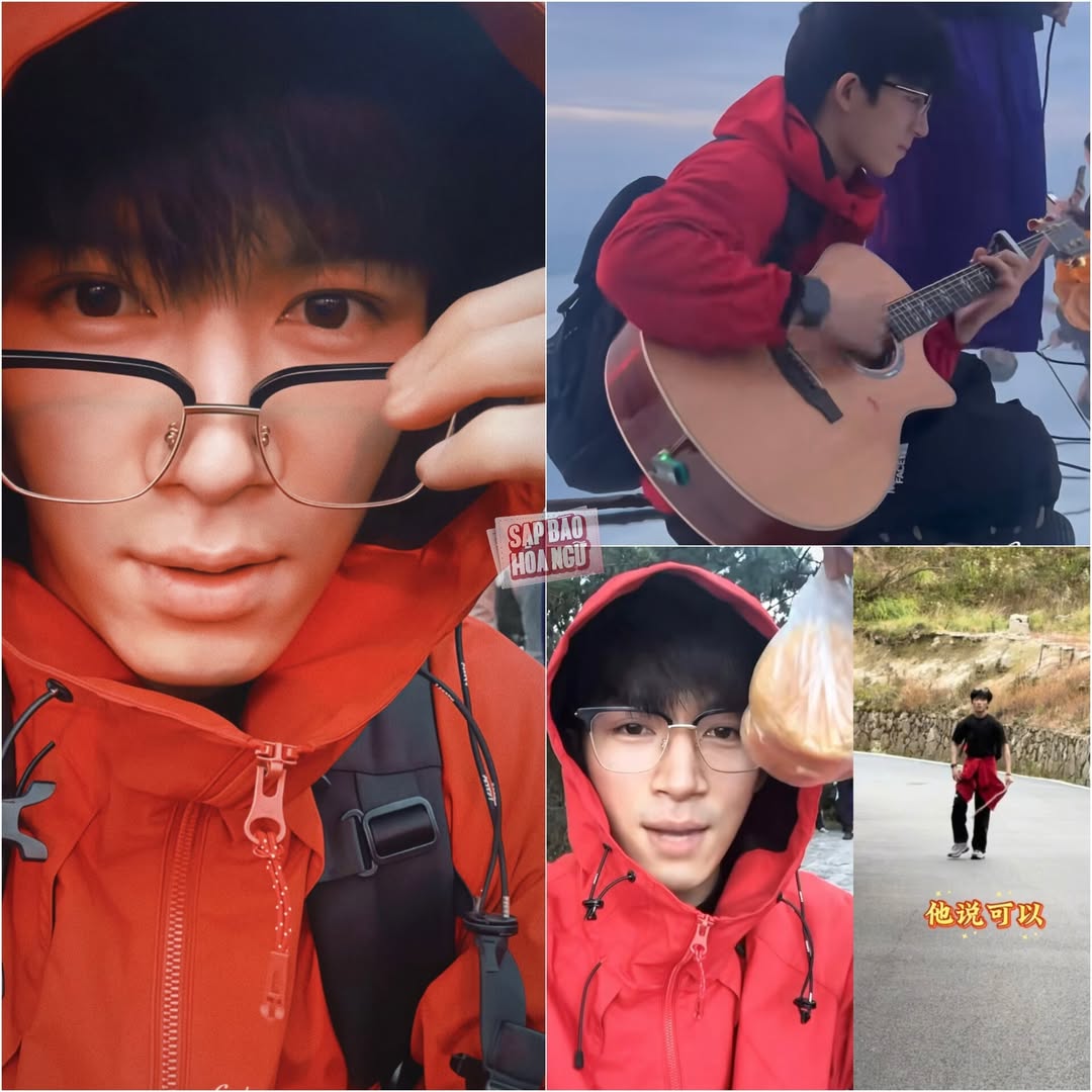 Vương Tinh Việt Leo Núi, Ngắm Hoàng Hôn và Đàn Ghita Siêu Chill 2 556073465 1100282295637678 1862706869808010162 n