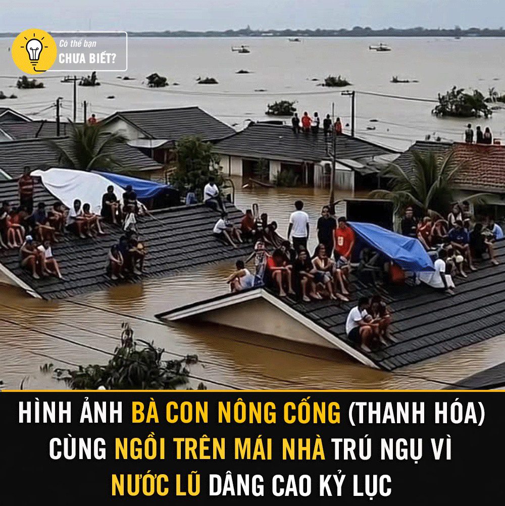 Thương xót Nông Cống sau bão Bualoi: Hàng ngàn ngôi nhà bị ngập 2 556094006 1371874844607407 5406319894553698027 n