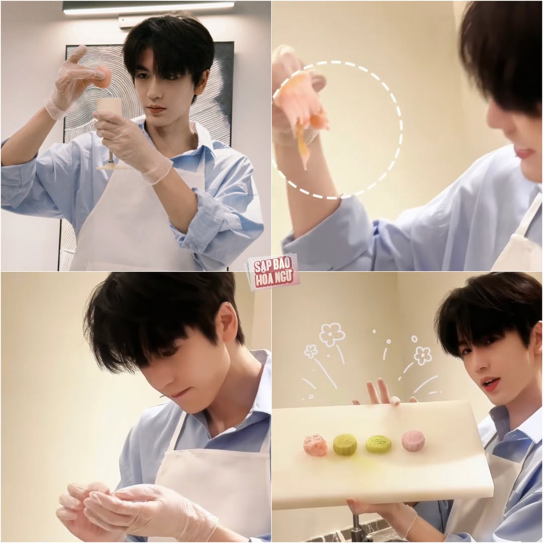 Trương Lăng Hách Tự Tay Làm Bánh Trung Thu Để Tặng Fans 2 556911618 1102819078717333 3928566336951682992 n