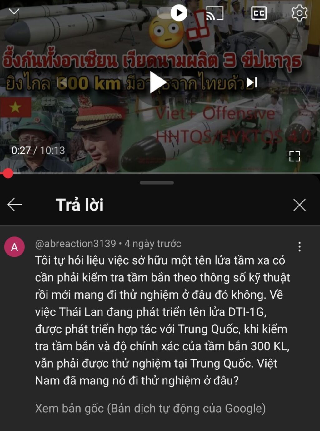 Thái Lan và bài học từ công nghệ tên lửa Trung Quốc 2 556992484 815914814291918 7407171410445853007 n