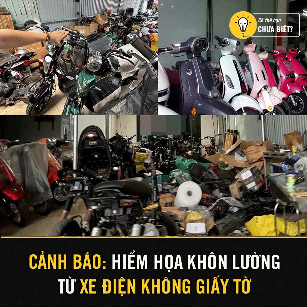 Cảnh báo nguy hiểm từ xe điện không giấy tờ tại Việt Nam 2 557108816 1372830301178528 3592501727062501120 n
