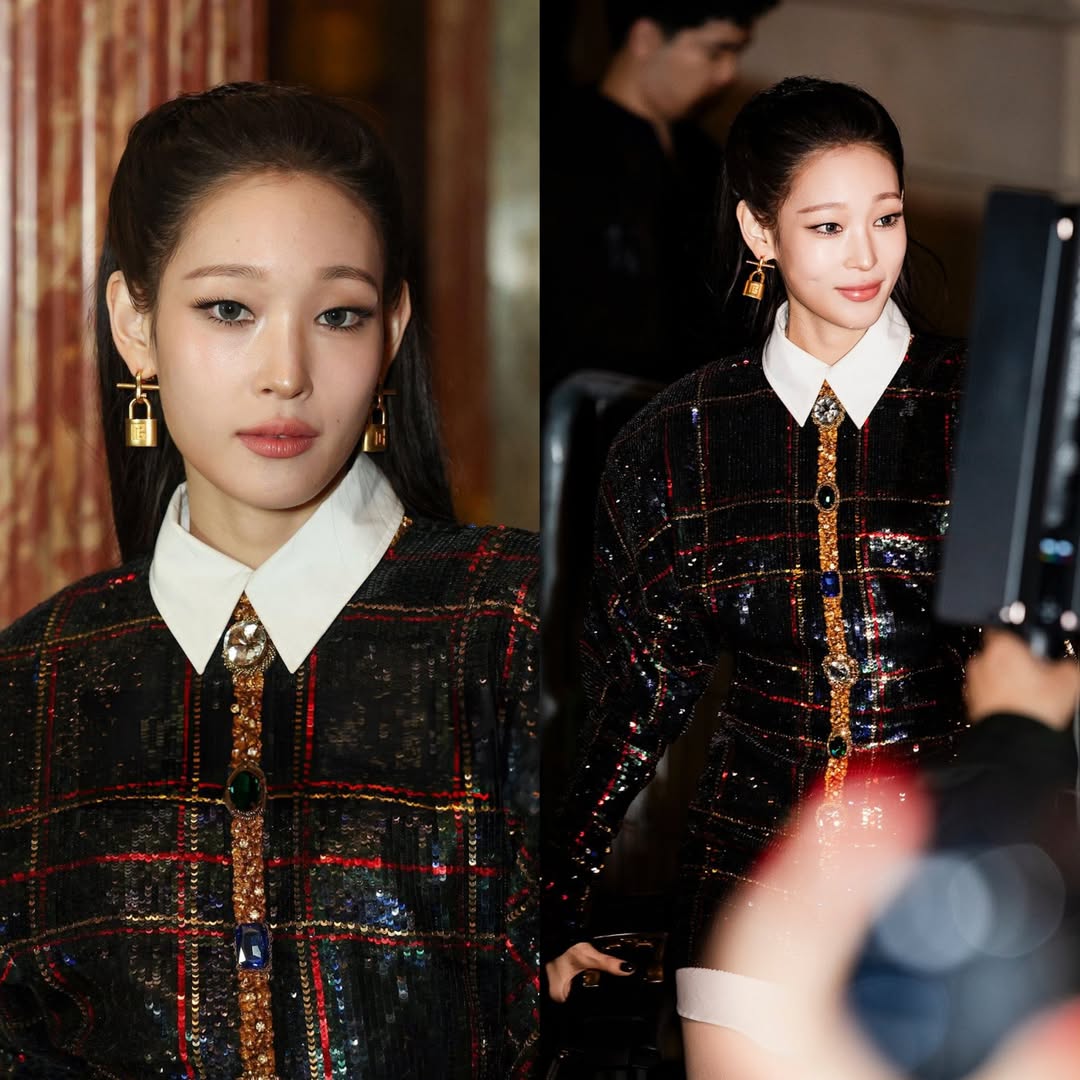 Annie nổi bật trong show Balmain tại Paris 2 557537877 791757543594557 8022659121322134352 n