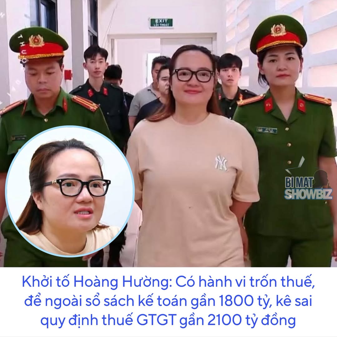Hoàng Hường bị bắt vì trốn thuế hàng nghìn tỷ đồng 2 557552868 1235196218645996 1179829642806905903 n