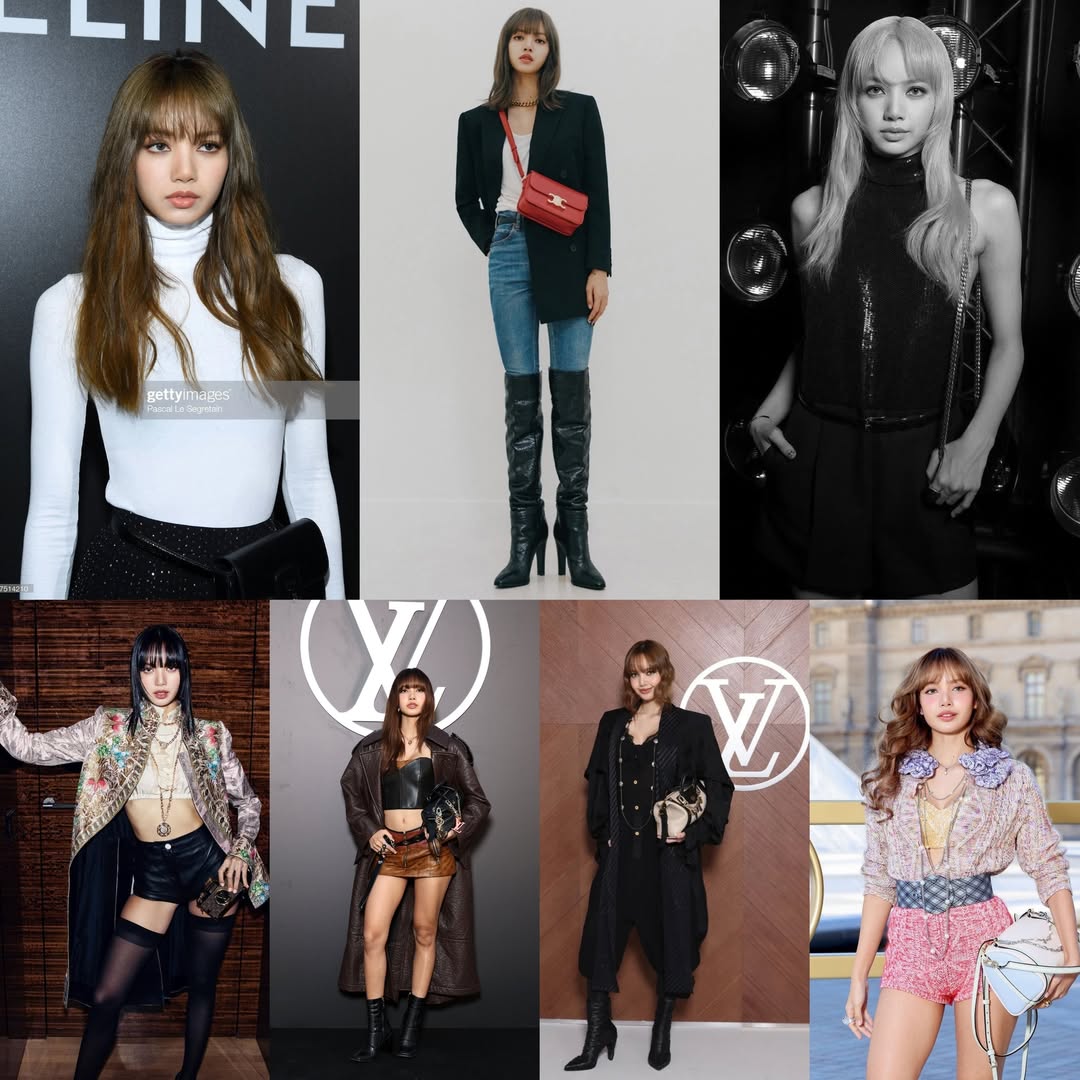 Black Pink Lisa: Cuộc chiến trang phục giữa Celine và Louis Vuitton 2 557594762 791046783665633 6502890979201242342 n