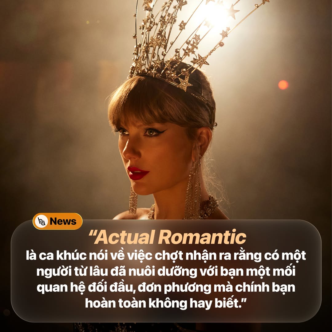 Taylor Swift bật mí ý nghĩa bài hát 'Actually Romantic' 2 557599322 1390850272607509 2023662301099993640 n