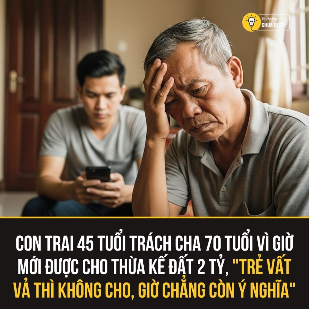 Nỗi niềm thừa kế ở tuổi 45: 2 tỷ đồng có ý nghĩa gì? 2 557627236 1371721684622723 8720215784706329111 n